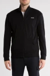 Hugo Boss Boss Dave Zip Jacket In Multi
