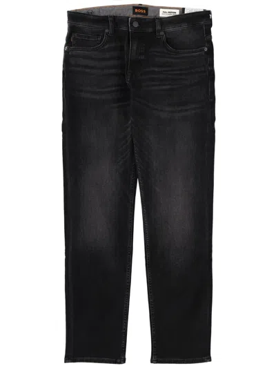 Hugo Boss Boss "delaware" Jeans In Black