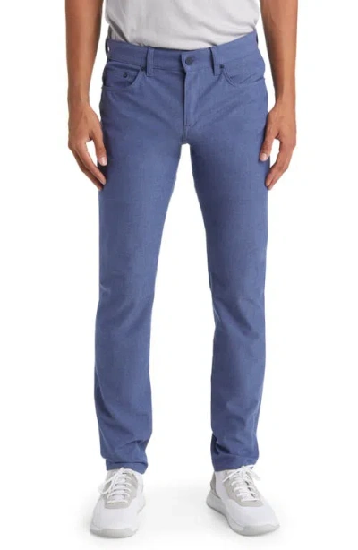 Hugo Boss Boss Delaware Slim Fit Five Pocket Pants In Blue