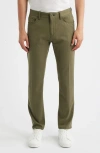 Hugo Boss Boss Delaware Slim Fit Five Pocket Pants In Green