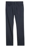 Hugo Boss Boss Delaware Stretch Five Pocket Straight Leg Pants In Dark Blue