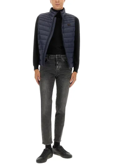 Hugo Boss Boss Denim Comfort Fit Jeans In Black