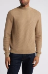 Hugo Boss Boss Derano Virgin Wool Blend Sweater In Open Beige