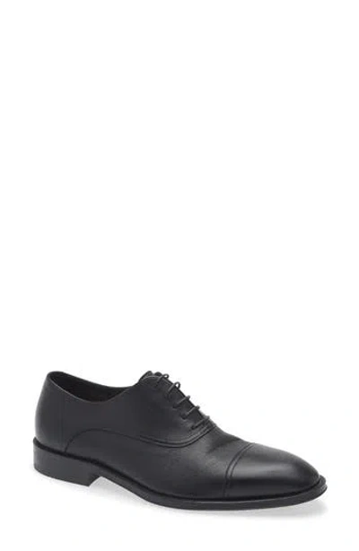 Hugo Boss Boss Derrek Cap Toe Oxford In Black