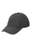 Hugo Boss Boss Derrel Wool Blend Baseball Cap In Gray