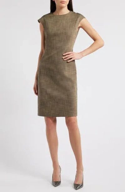 HUGO BOSS BOSS DIRONAH SHEATH DRESS