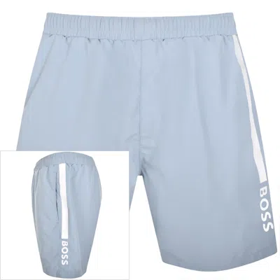 Hugo Boss Boss Dolphin Swim Shorts Blue