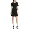 Hugo Boss Donalara Cap Sleeve Sheath Dress In Black