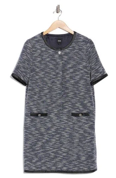Hugo Boss Boss Dotira Knit Dress In Multi