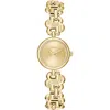 Hugo Boss Boss Double B Dressy Bracelet Watch, 23mm In Gold