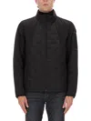 Hugo Boss Boss Black Polyester Jacket In Black