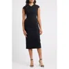 Hugo Boss Boss Dulisa Sheath Dress In Black