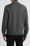 Hugo Boss Boss Eflano Bomber Jacket In Medium Grey