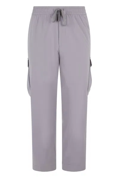 Hugo Boss Boss Elastic Waist Pants For Ultimate Comfort In Gray