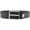 Hugo Boss Boss Elio Leather Belt Black