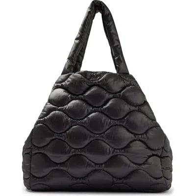 Hugo Boss Boss Ellie Quilted Tote In Black