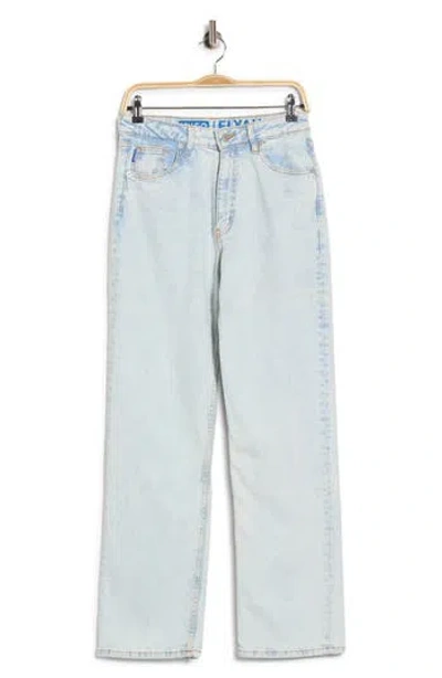 Hugo Boss Boss Elyah Straight Leg Jeans In Turquoise/ Aqua