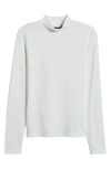 Hugo Boss Boss Emata Mock Neck Top In Soft Cream
