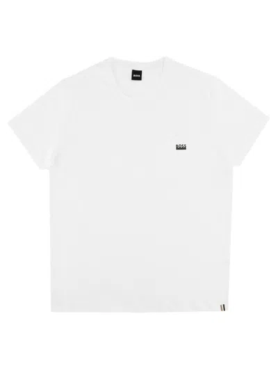Hugo Boss Boss Essential Cotton T-shirt For Men In Multi