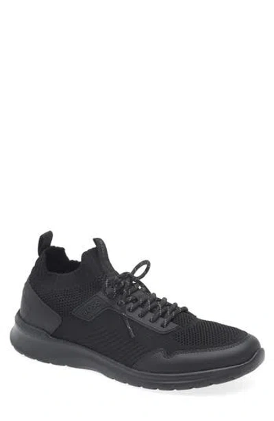 Hugo Boss Boss Extreme Knit Sneaker In Black