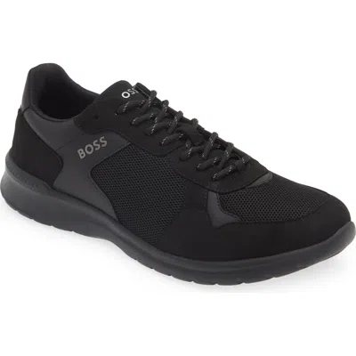 Hugo Boss Boss Extreme Runn Sneaker In Black