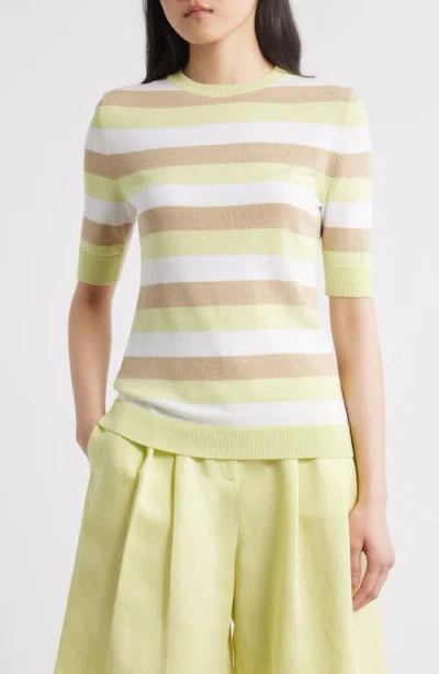 Hugo Boss Boss Facuba Stripe Cotton Blend Sweater