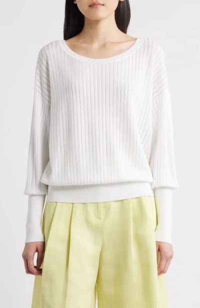 Hugo Boss Boss Fallonia Pointelle Crewneck Sweater