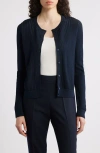 Hugo Boss Boss Fancarena Cardigan In Sky Captain