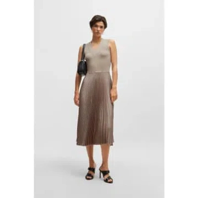 Burgundy hugo boss dress hot sale