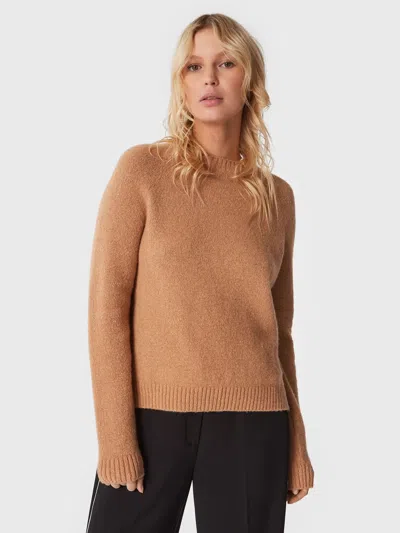 Hugo Boss Boss Febisan Knitwear Arena In Brown