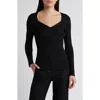 Hugo Boss Boss Viscose Blend Pullover In Black