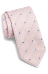 Hugo Boss Boss Floral Silk Blend Jacquard Tie
