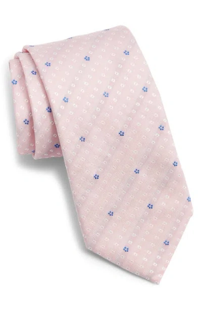 Hugo Boss Boss Floral Silk Blend Jacquard Tie