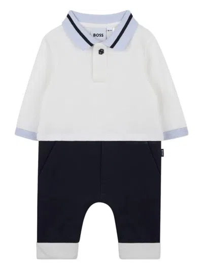 Hugo Boss Boss Formal Romper In White