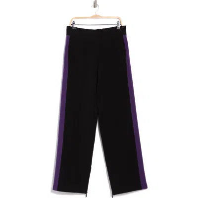 Hugo Boss Boss Furple Side Stripe Pants In Black