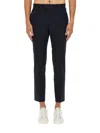 Hugo Boss Tailored Trousers With Belt Loops And Pockets