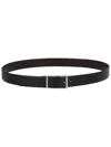 Hugo Boss Gert-d Belt In Black