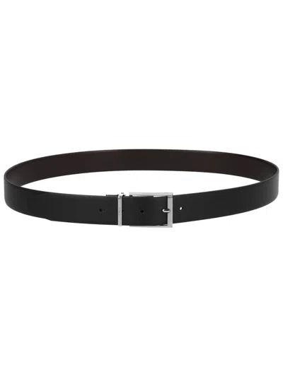 Hugo Boss Black Textured Cut To Size Belt