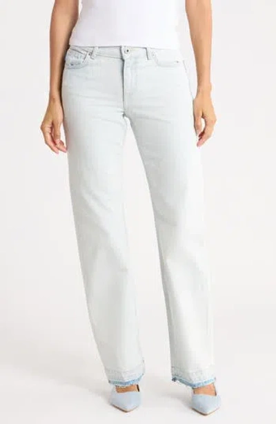 Hugo Boss Boss Getali Straight Leg Jeans In Turquoise/ Aqua