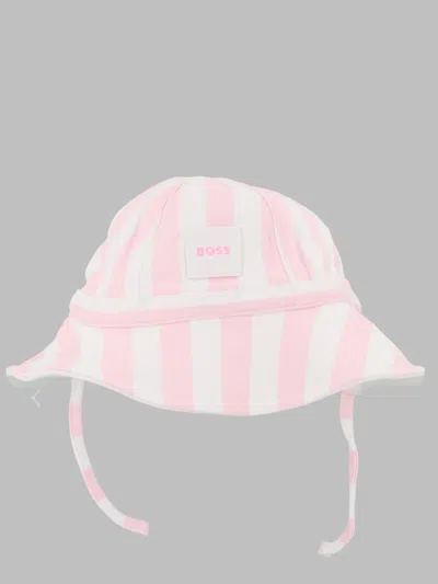 Hugo Boss Boss Girls Cotton Sun Hat In White