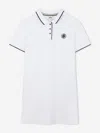 Hugo Boss Boss Girls Double B Polo Dress In White