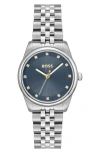 Hugo Boss Boss Graceful Precious Bracelet Watch, 32mm In Blue