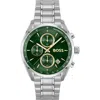 Hugo Boss Boss Grand Prix Chronograph Bracelet Watch, 40mm In Green