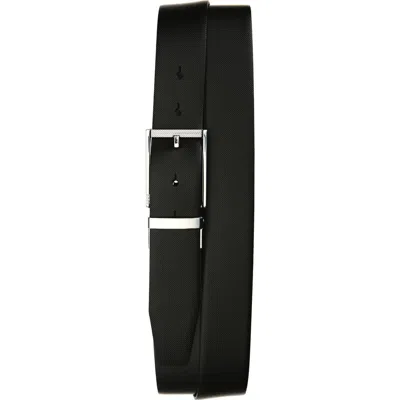 Hugo Boss Boss Granty Reversible Leather Belt In Blk