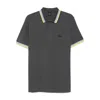 Hugo Boss Boss Grey Polo Shirts Men In Gray
