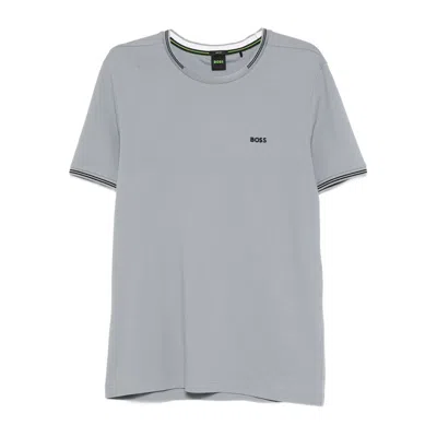 Hugo Boss Boss Grey T-shirts & Vests - T-shirts Men In Gray