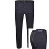 Hugo Boss Boss Mens Black Tapered-fit Straight-leg Stretch-denim Jeans In Black