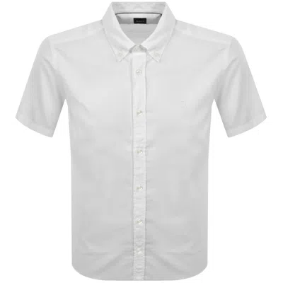Hugo Boss Boss H Liam Short Sleeve Shirt White