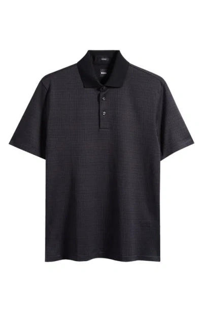 Hugo Boss Boss H-parris Polo In Black