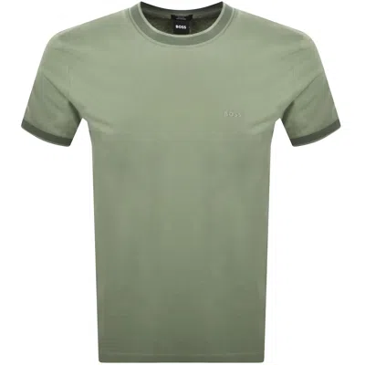 Hugo Boss Boss H Tessler 200 Slim Fit T Shirt Green